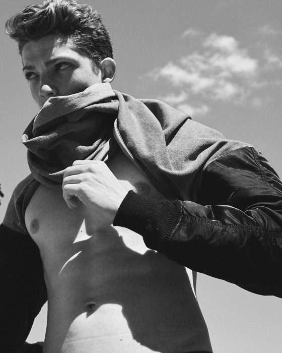 Bomber scarf Bless.