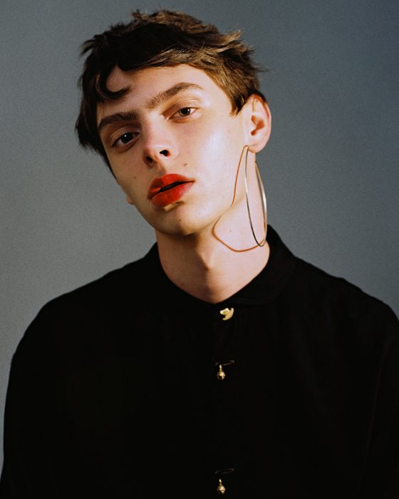 Shirt Yohji Yamamoto, earring stylists own