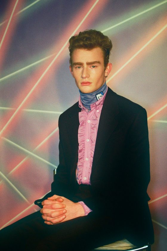 Boaz Van Vorstenbosh / I Love Models. Full look by Prada