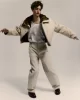 Jacket & trousers by JACQUEMUS, tank top by HERMÈS, necklace by CHAUMET, shoes by J.M.WESTON