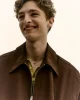 Jacket & top by GUCCI, necklace by CHAUMET
