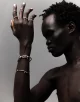 Rings, bracelets in gold, white gold a diamonds from the Bois de Rose collection by DIOR JAILLERIE
