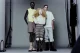 Djily wears all clothes by DIOR MEN Sania wears gloved cardigan & skirt by ISA BOULDER, bra archives, shoes by CHRISTIAN DIOR Eliot wears shirt by BOTTEGA VENETA, trousers by HERMES, shoes by DIOR MEN