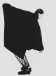 Coat by HOMME PLISSÉ MIYAKE, tigths by DE PINO, shoes by COMME DES GARÇON HOMME PLUS
