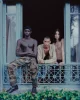 Baye wears trousers by CELINE HOMME, shoes by CAMPER Nolan wears cardigan by CELINE HOMME, shorts by DIESEL Enzo wears trousers by BURBERRY, necklace by CELINE HOMME