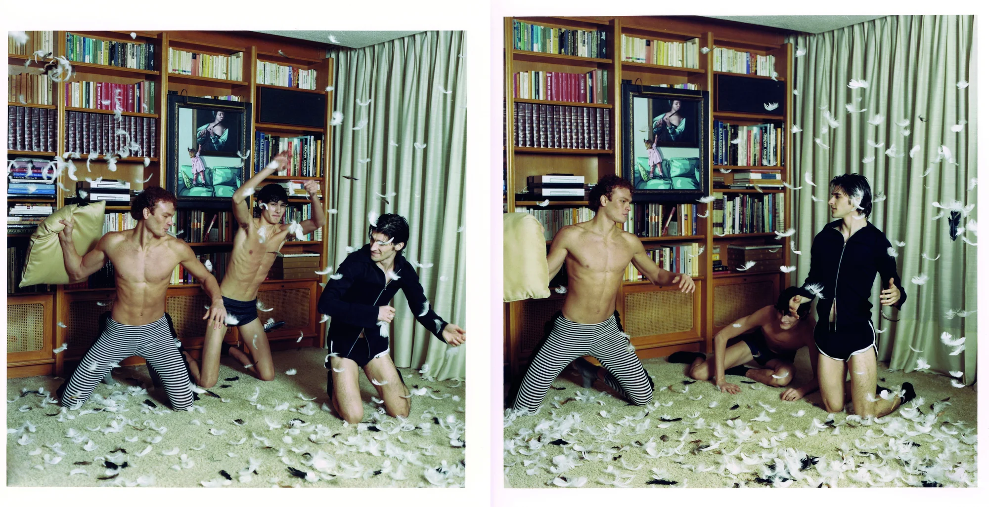 Alejo, Ibrahima, Xulia, Luis, Miguel — photographie Aitor Laspiur