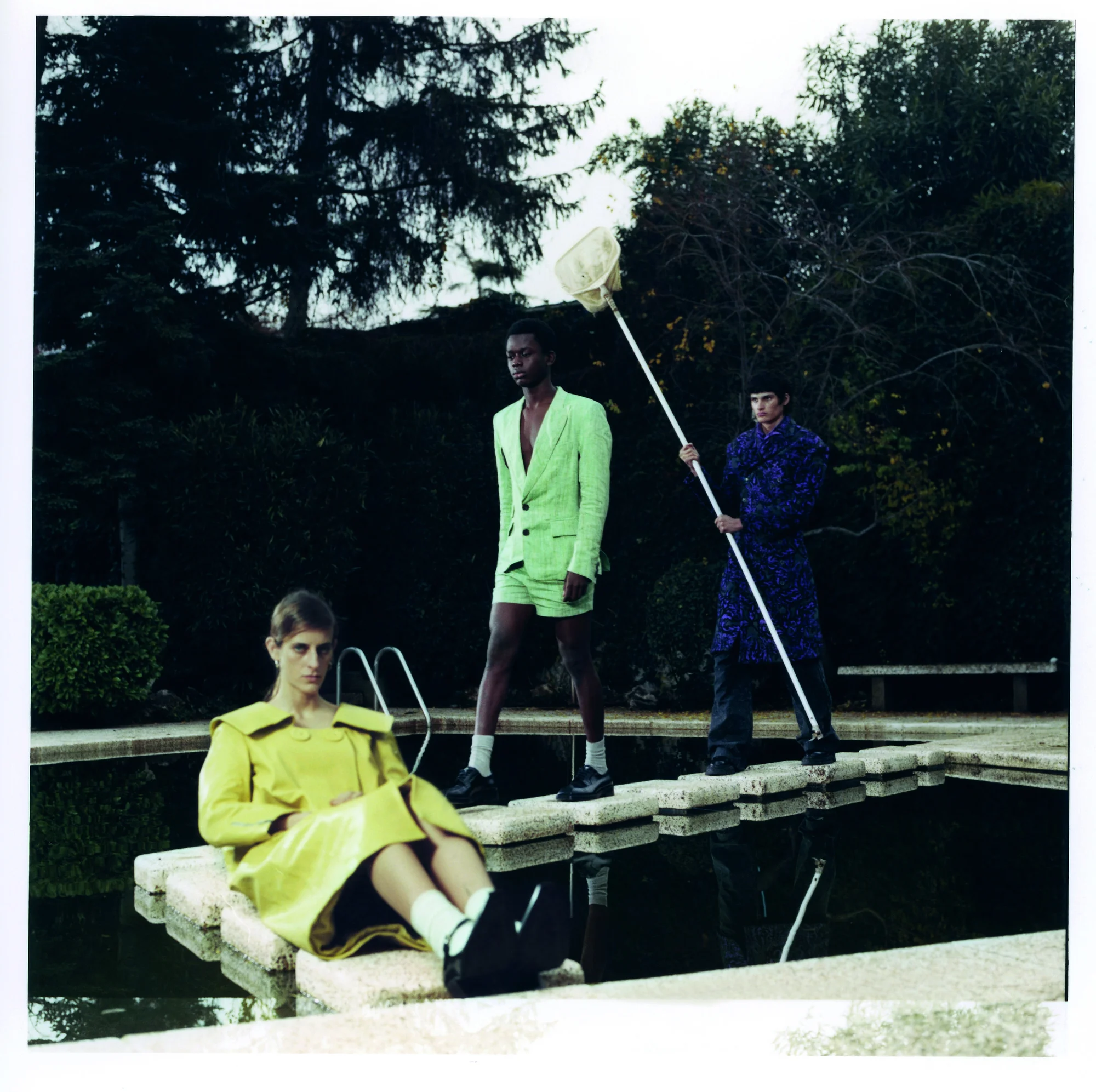 Alejo, Ibrahima, Xulia, Luis, Miguel — photographie Aitor Laspiur
