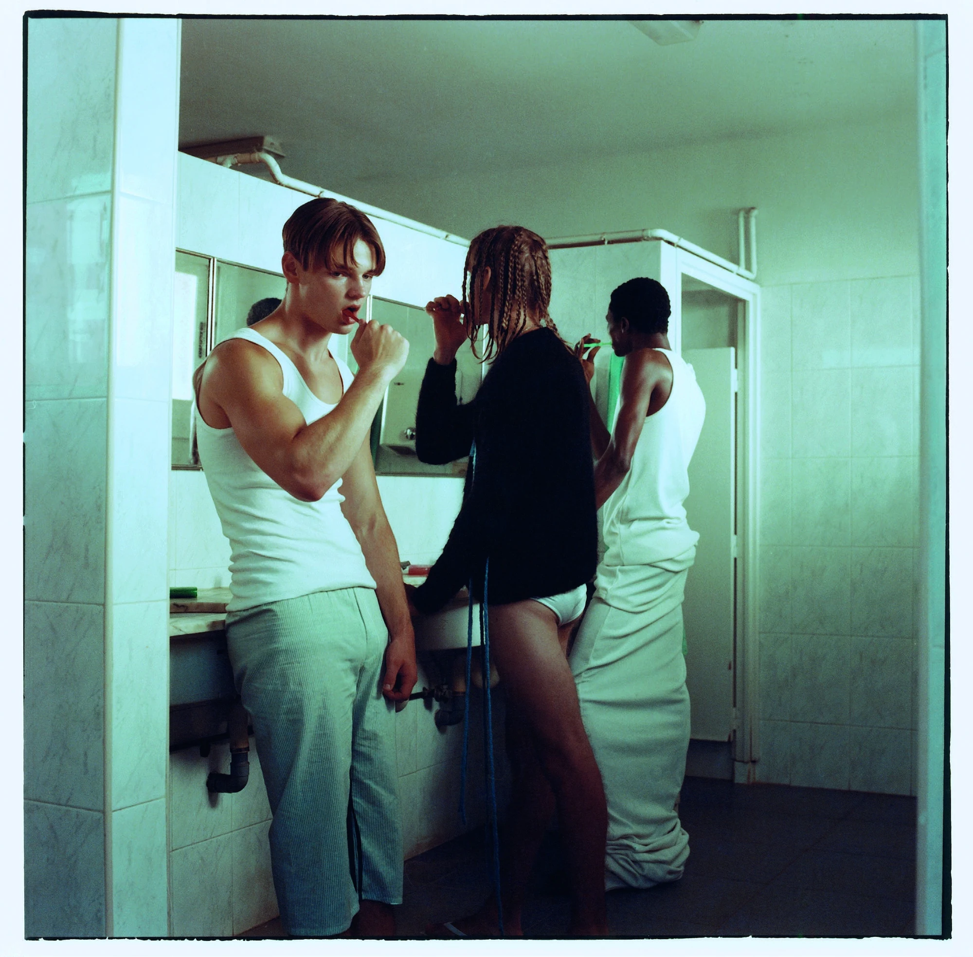 Codey, Daniel, Elvis, Sylva — photographie Aitor Laspiur