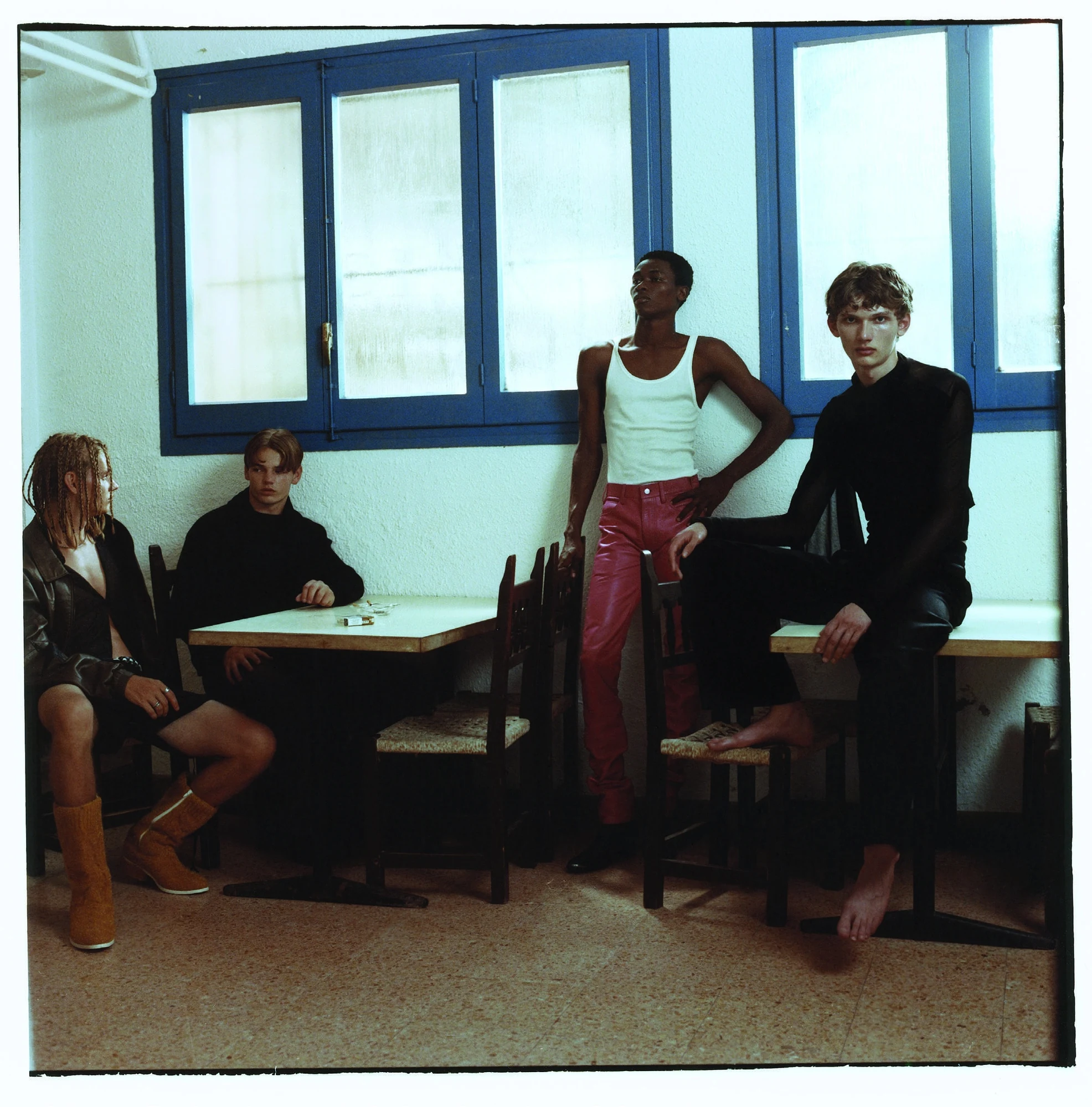 Codey, Daniel, Elvis, Sylva — photographie Aitor Laspiur