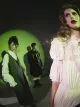 Dohyun wears all clothes by Comme des Garçons Hommes Plus. Seungchan wears all clothes by Raf Simons. Rosalieke wears dress by Louis Vuitton