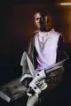 All clothes by Raf Simons, necklace by Vivienne Westwood