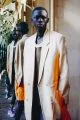 Jacket & shoes by Kenzo, tank top by Maison Margiela, socks by Marni