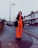 October wears all clothes by Ami, jewellery from stylist’s archive