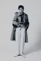 All clothes by Louis Vuitton, shoes by Celine by Hedi Slimane