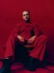 urtleneck & trousers by Matthew Duffy, coat from stylist's archives, boots by Kenzo