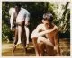 Teo wears shirt by Ann Demeulemeester, Rocki & Marti wear briefs by Ron Dorff
