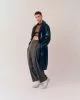 Coat Dries Van Noten, top Le Fil, trousers Y's, boots Loewe