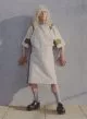 Dress & t-shirt by Burberry, socks archive, shoes by Underground, bracelet by Slim Barrett