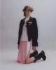 Jacket & sleeves by Maison Margiela, t-shirt by Contemporary Wardrobe, skirt by Atsuko Kudo X Andreas Kronthaler for Vivienne Westwood, boots by National Theatre Costume Hire