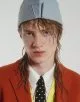 Jacket by Botter, gilet by Issey Miyake, shirt & tie by Dries Van Noten, hat by Louis Vuitton