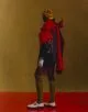 Coat by Steven Passaro, jacket by Issey Miyake, shorts by Kolor, hat & socks by Louis Vuitton, tights by Falke, shoes by Ernest W. Baker